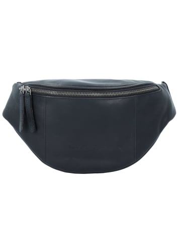 The Chesterfield Brand Wax Pull Up Gürteltasche Leder 28 cm in schwarz