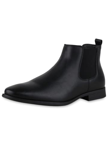 VAN HILL Chelsea Boots Ryder in Schwarz