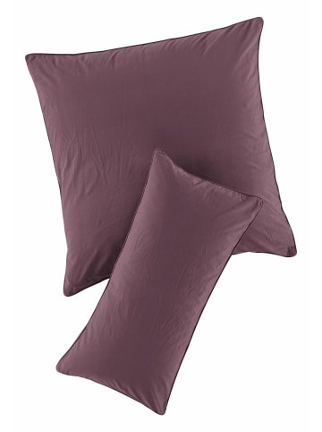 Hessnatur Perkal Kissenbezug in brombeersorbet
