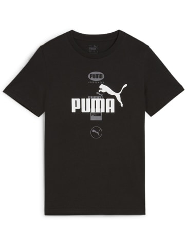 Puma T-Shirt "POWER Graphic Tee B" in Schwarz
