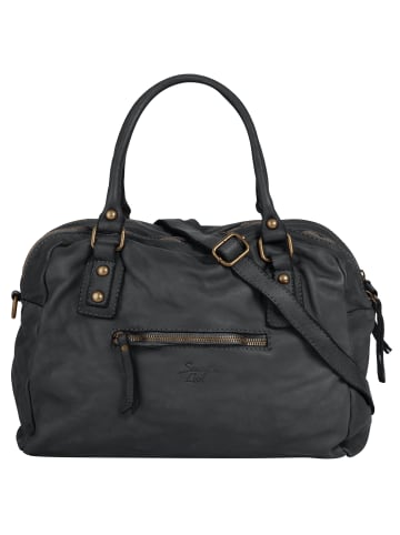 Samantha Look Shopper echt Leder in grau