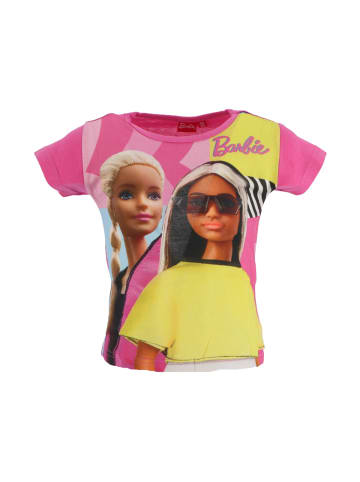 Barbie Barbie T-Shirt für Kinder mit Print Kurzarm-Shirt für Mädchen in Pink