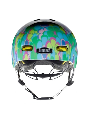 Nutcase Kinder-Fahrradhelm Baby Nutty in grün-blau