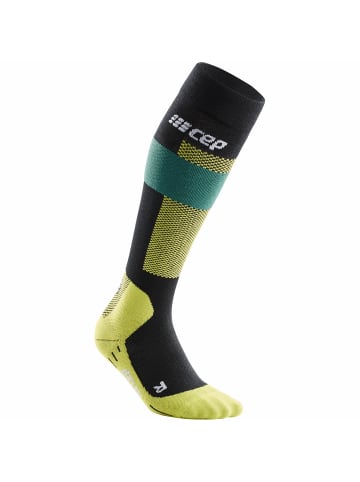cep Ski-Socken v2 in Tannengrün