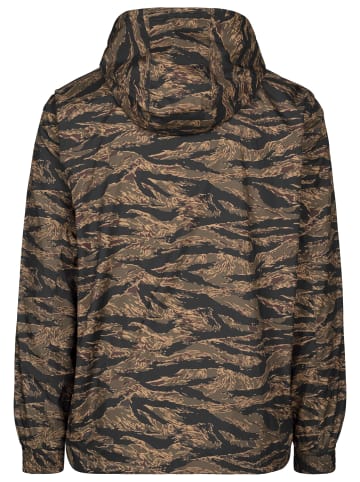 Urban Classics Windbreaker in wood camo