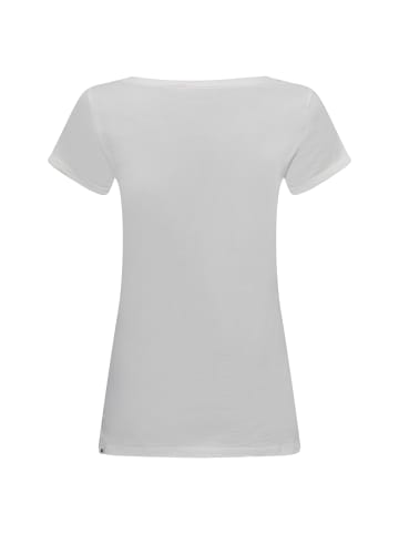 ragwear T-Shirt Fllorah in weiß marine