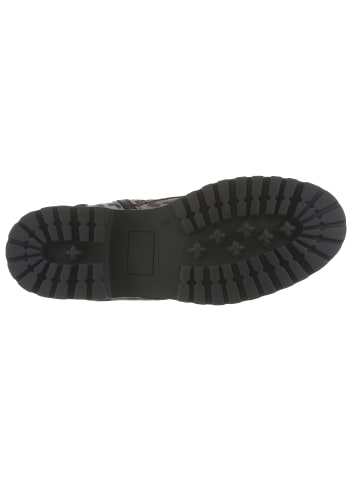 Aniston SHOES Schnürboots in grau-leo