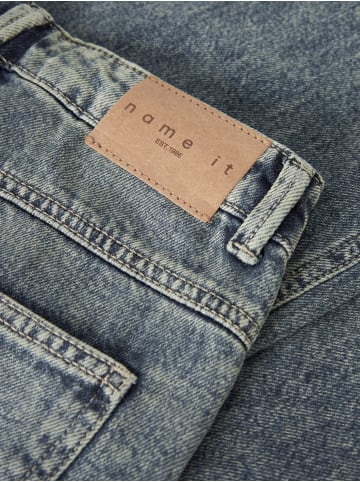 name it Wide Leg Jeanshose in vintage medium blue denim