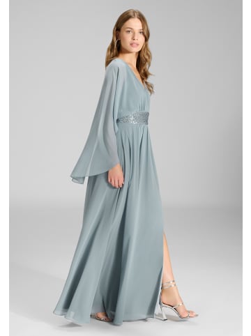 SWING Abendkleid in blau - 0003