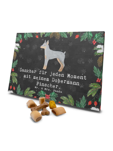 Mr. & Mrs. Panda Hunde Adventskalender Dobermann Pinscher Moment... in Kreidetafel