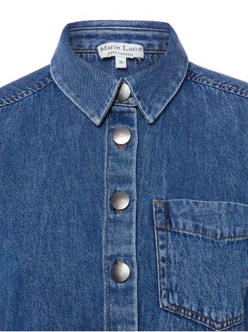 Marie Lund Jeansbluse Birgit in denim - 0004
