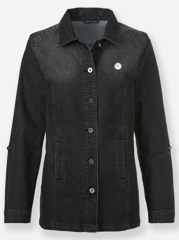 WITT WEIDEN Jeansbluse in graphit denim