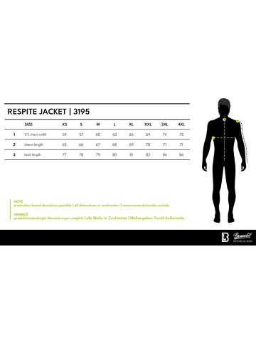 Brandit Jacke "Respite Jacket" in Grün