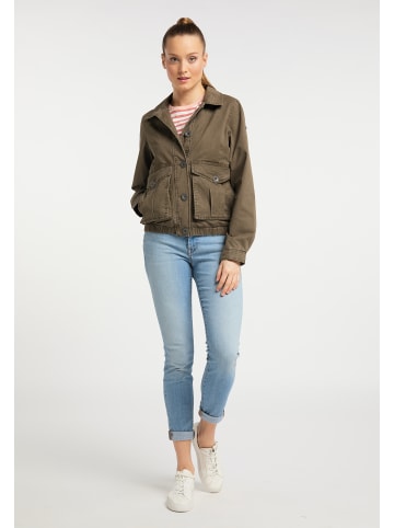 DreiMaster Damen Leichte Jacke in Militär Oliv
