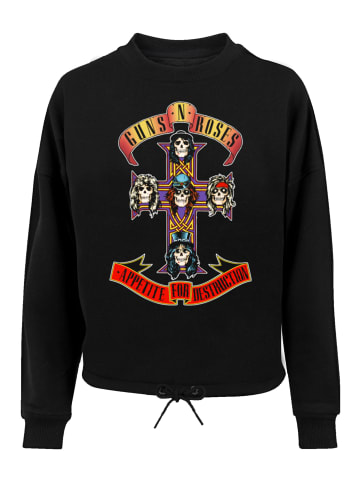 F4NT4STIC Sweatshirt Guns 'n' Roses Appetite For Destruction in schwarz