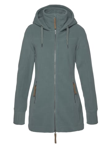 Polarino Fleecejacke in graugrün