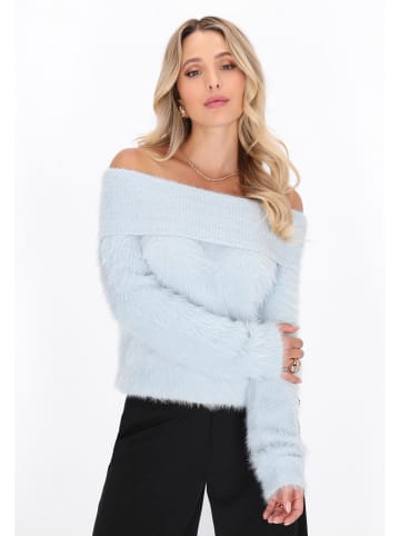 faina Women Sweater in light blue