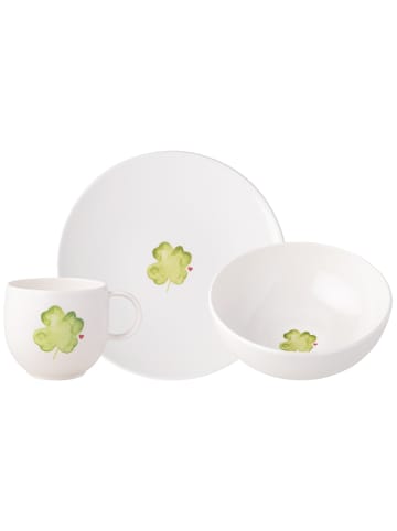 Villeroy & Boch 3er Set Frühstücksset Good Luck With Love in bunt