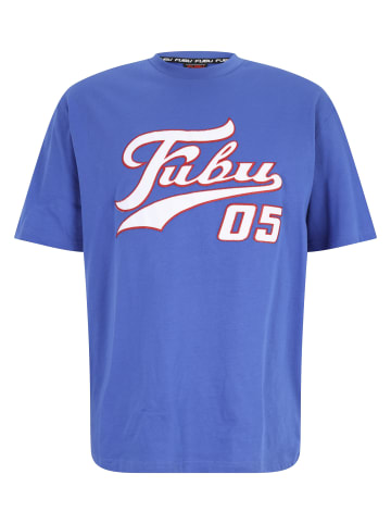 FUBU T-Shirts in blue/white/red