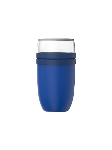 Mepal Lunchpot XL Ellipse in 750 ml + 300 ml in Vivid Blue