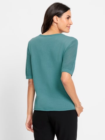 WITT WEIDEN Baumwoll-Pullover in ozean