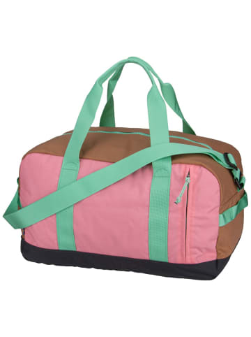 FJÄLLRÄVEN Sporttasche Vardag Duffel 33 in Poppy Pink-Khaki Dust