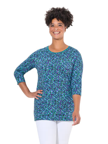 Janet & Joyce Shirt in dunkles türkis