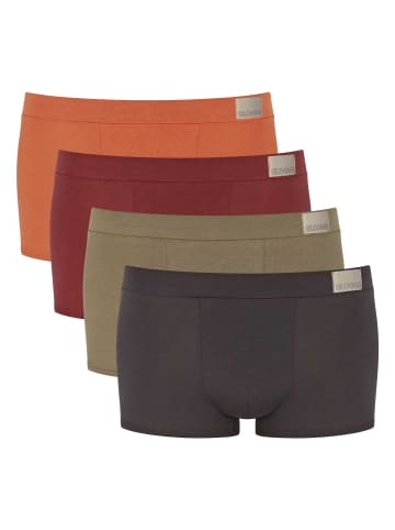 Sloggi Boxershort 4er Pack in Braun Mix