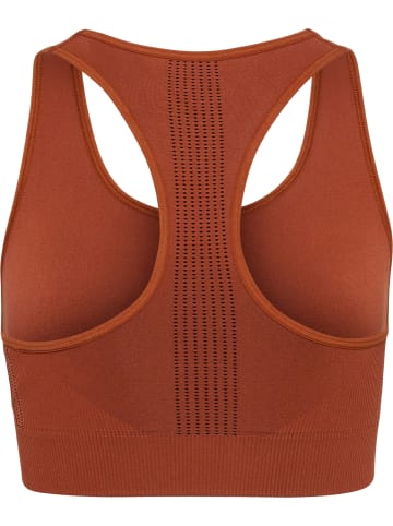 Hummel Hummel Top Hmlmt Yoga Damen Dehnbarem Atmungsaktiv Schnelltrocknend Nahtlosen in ARABIAN SPICE