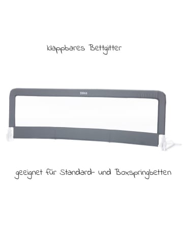 fillikid Bettgitter klappbar für Standard in grau