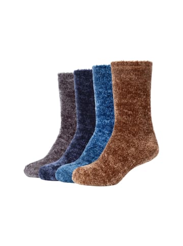 camano Socken cosy aloe velvet 4er Pack warm & cozy in burro
