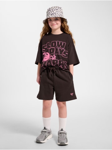 Hummel Verstellbare Taille Kurze Hose Hmljr Jump Lebensstil Kinder in CHOCOLATE TORTE