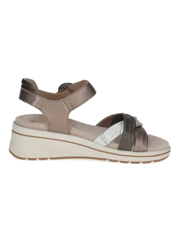 Caprice Sandalen Taupe