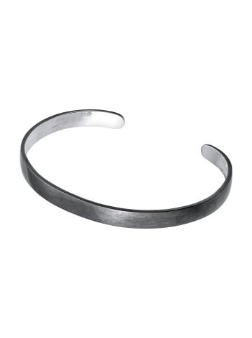 KUZZOI Armband 925 Sterling Silber in Schwarz