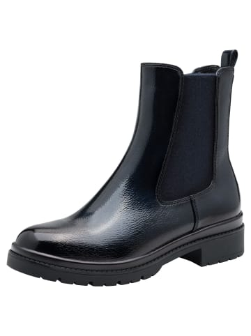 Tamaris Chelsea Boot in NAVY PATEN