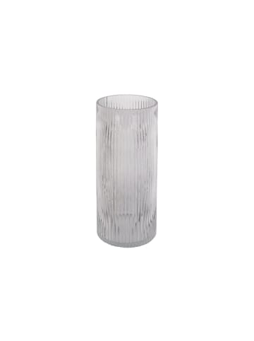 Present Time Vase Allure Straight - Dunkelgrau - Ø12x30cm