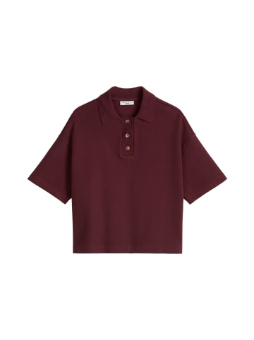 Marc O'Polo DENIM Poloshirt relaxed in Merlot Red
