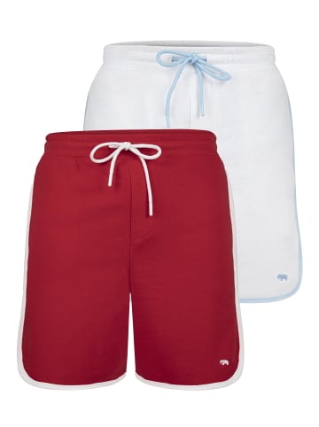Felix Hardy Jogger Short in Rot - Ecru