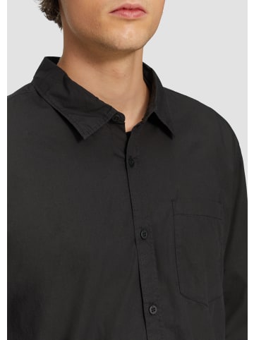 QS Hemd langarm in Schwarz