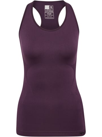 Hummel Hummel T-Shirt Hmltif Yoga Damen Dehnbarem Schnelltrocknend Nahtlosen in PLUM PERFECT