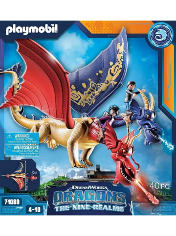 Playmobil Dragons Dragons: The Nine Realms - Wu & Wei mit Jun 71080, Chinesisch Inspiriert