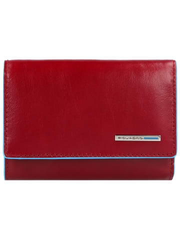 Piquadro Blue Square Geldbörse RFID Leder 12 cm in red