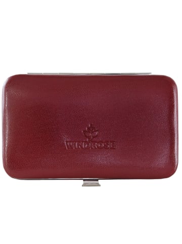 Windrose Merino Manicure-Set 11 cm in rot