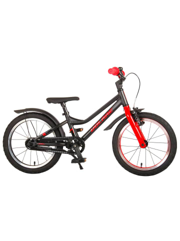 Volare Kinderfahrrad Blaster Fahrrad für Jungen 16 Zoll Kinderrad Schwarz/Rot 4 Jahre