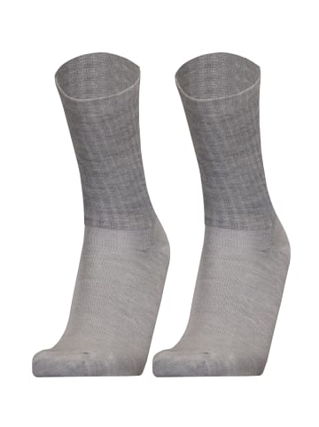 UphillSport Socken 'MERINO SPORT' 2er Pack in Light Grey