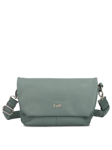 Zwei Mademoiselle M40 - Umhängetasche 28 cm (leo) in eucalyptus