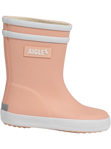 AIGLE Kinderstiefel Baby-Flac 2 in rosa/weiß