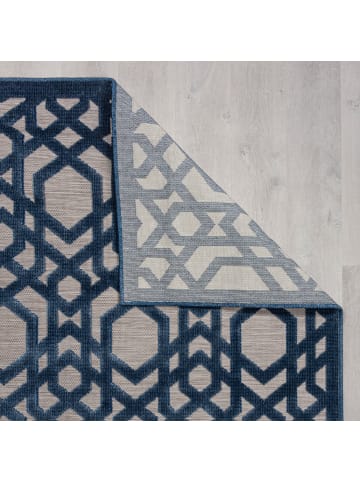 KADIMA DESIGN Rutschfester und langlebiger Teppich mit geometrischem Muster