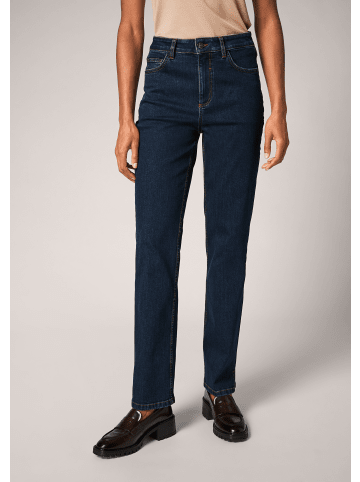 comma Denim Hose lang in Blau