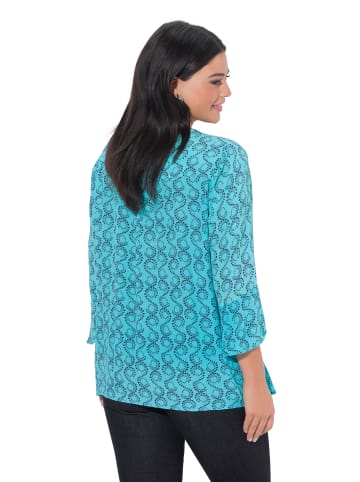 Ulla Popken Tunika in tiefes aqua